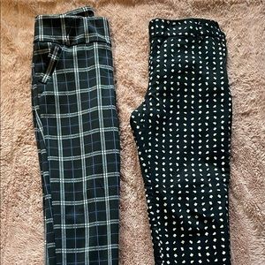 Two Pair of Capri Work Pants